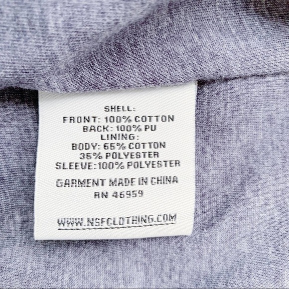 NWT NSF Gladys Contrast Belted Trench Coat Faux Leather Back in Olive Green Sz 2 - Picture 11 of 14